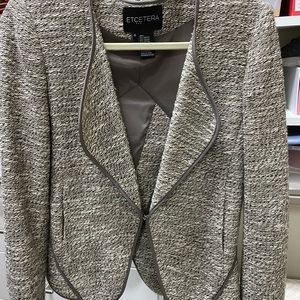 Etcetera Cotton Tweed blazer